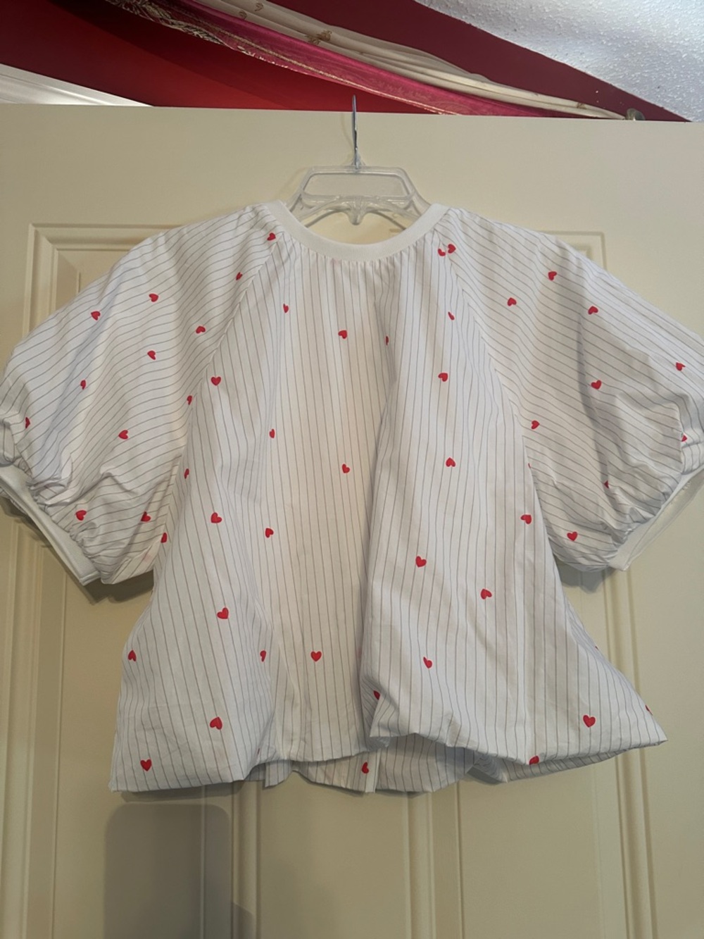Fate Love Note Puff Sleeve Top